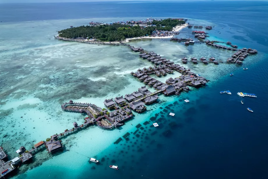 Isla de Mabul, Sabah, Borneo