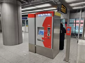 Ticket vending machine, SkyTrain