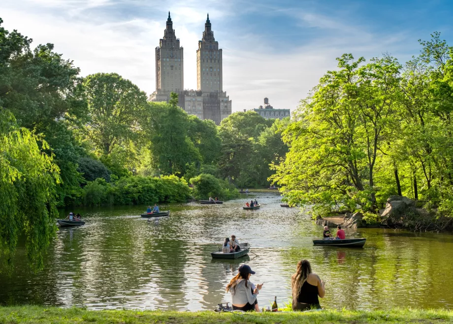 Paseos en barco por Central Park