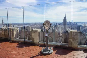 La vista desde el Rockefeller Center