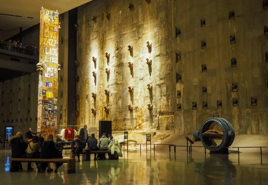 Museo y parte de la construcción de las Torres Gemelas