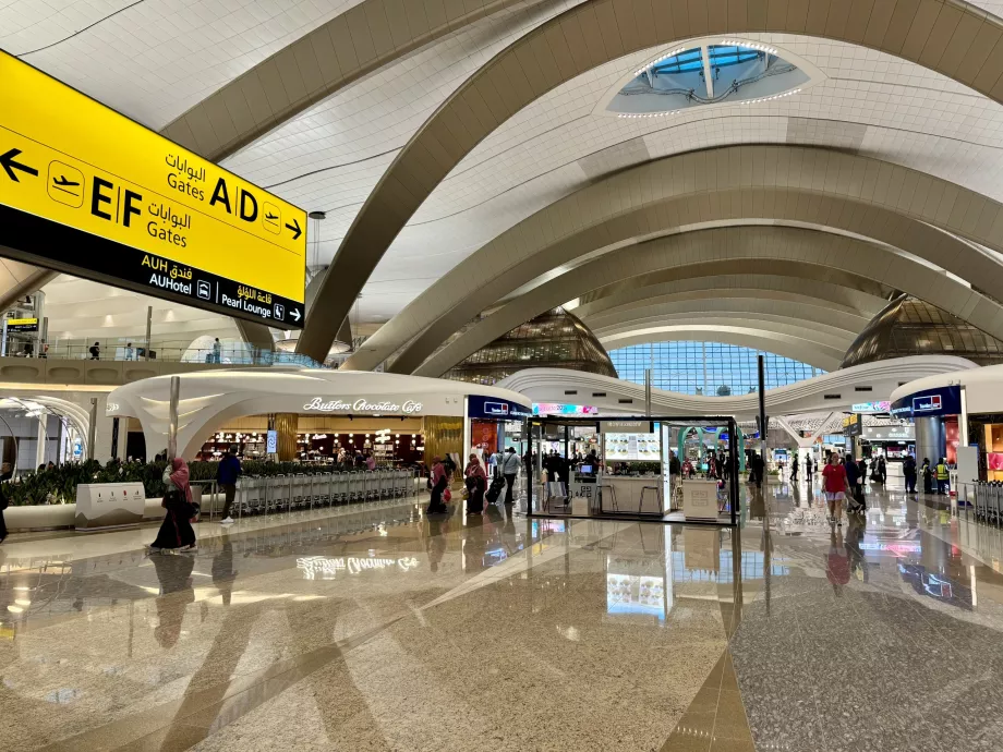 Terminal del aeropuerto de Abu Dhabi