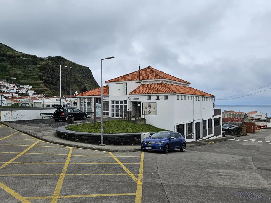 Terminal del aeropuerto de Corvo