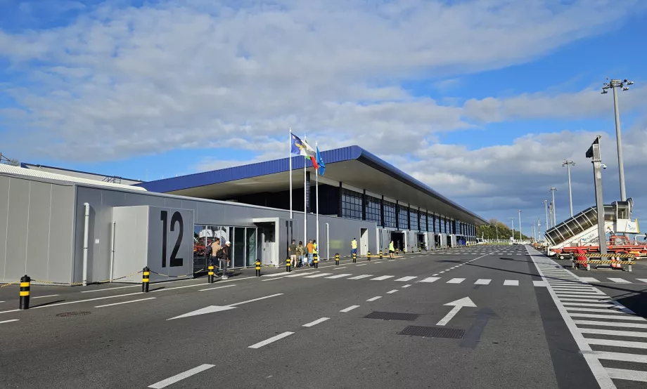 Terminal del aeropuerto de Ponta Delgada