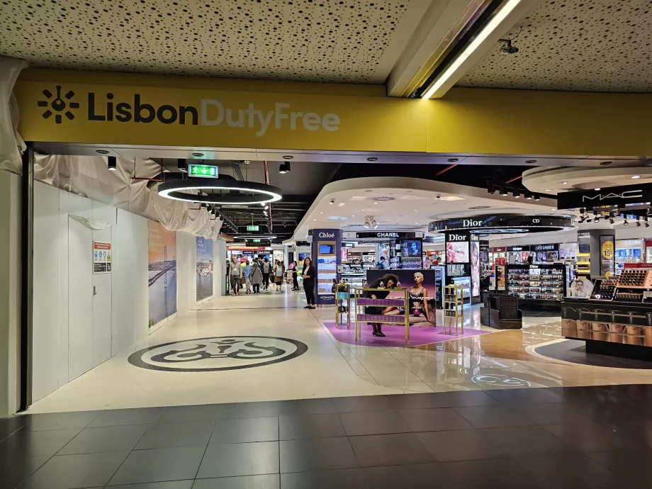 Duty Free, Aeropuerto de Lisboa