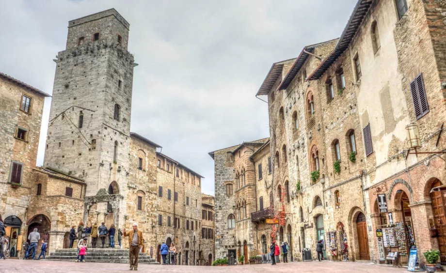 El centro de San Gimignano