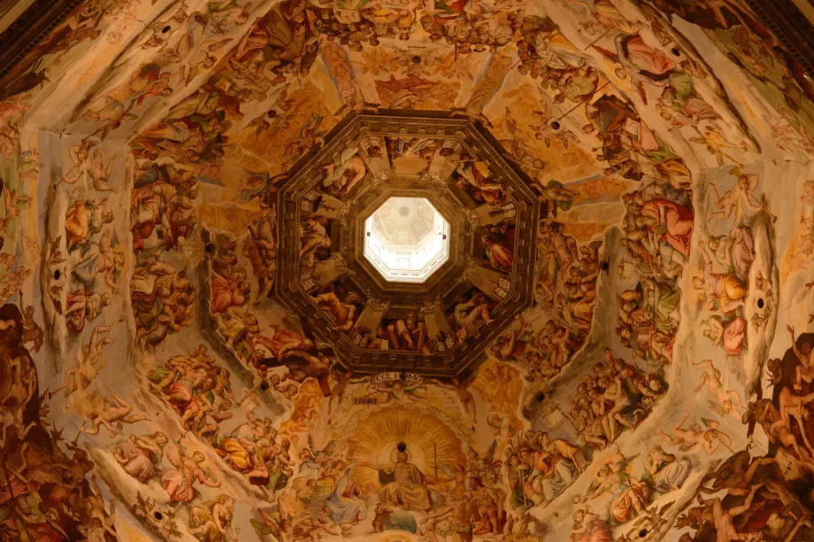 Fresco en la cúpula