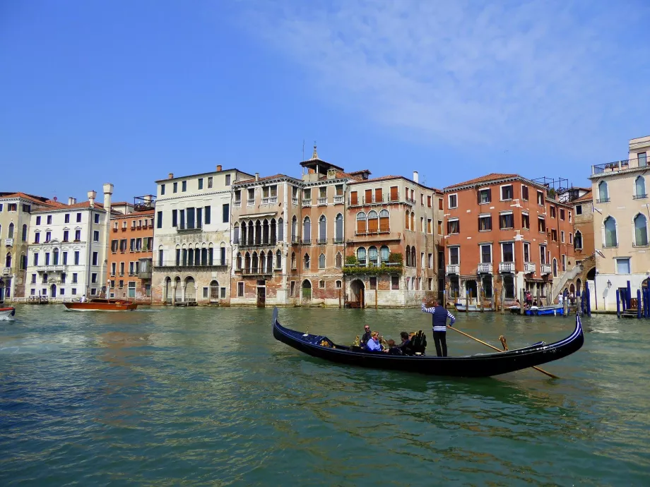 Góndola en el Gran Canal