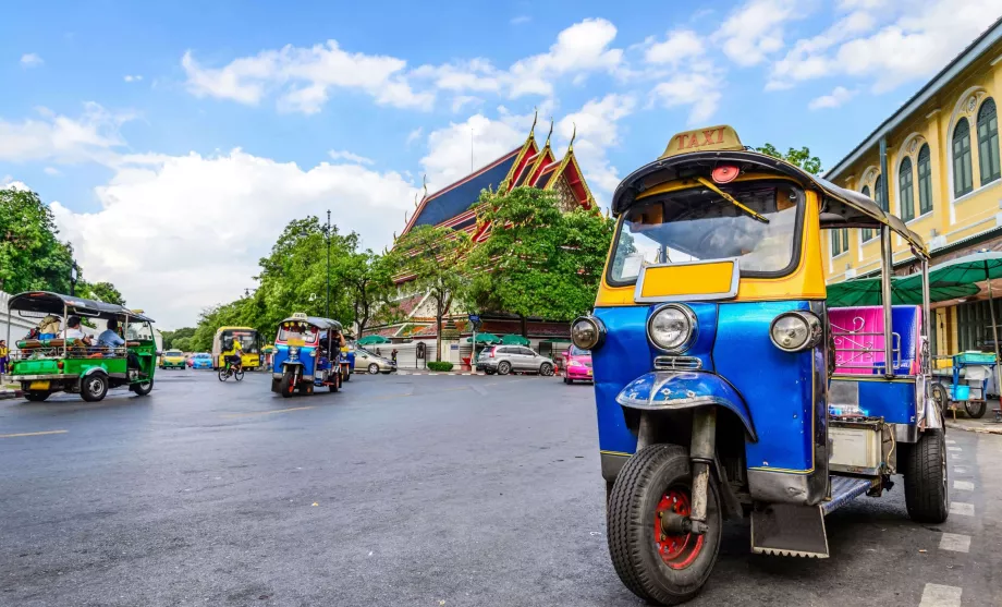 Tuktuk en Bangkok