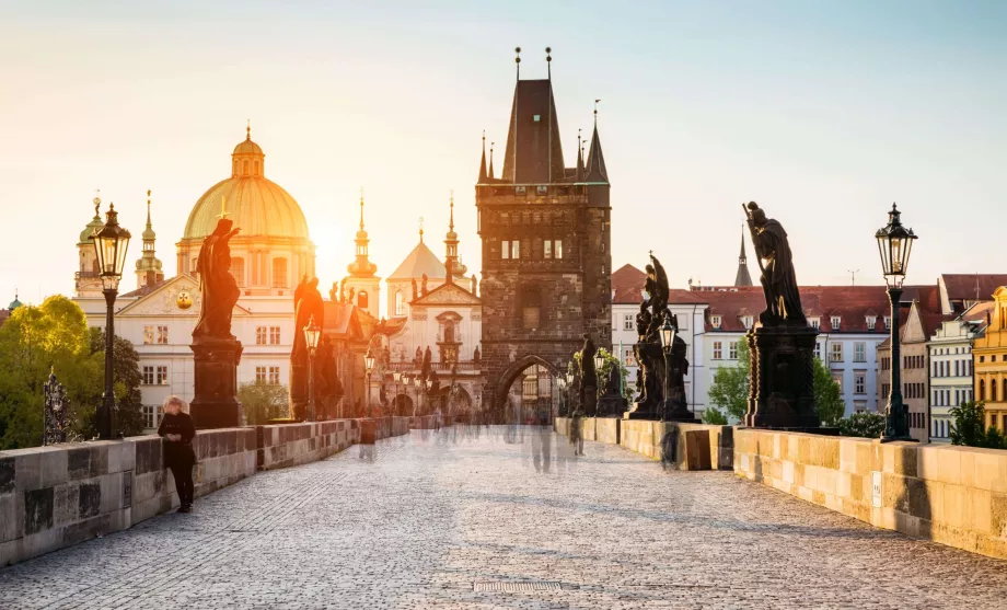 Puente de Carlos en Praga