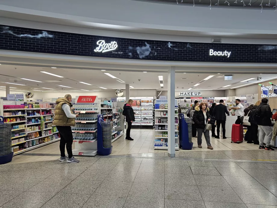 Boots Pharmacy, Arrivals Hall