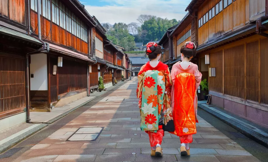 Geishas en Japón