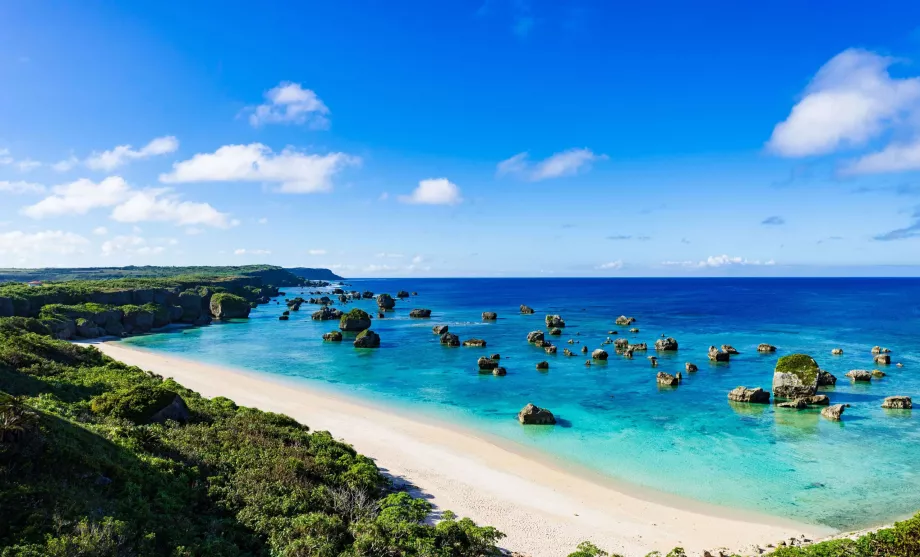 Playa en Okinawa