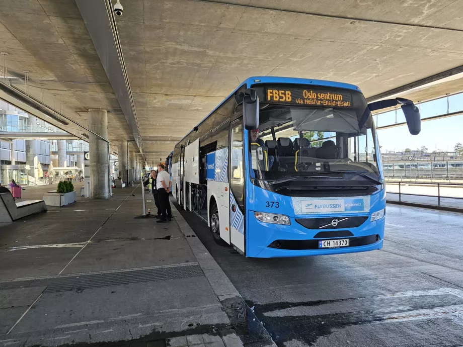 Centro de dirección Flybussen