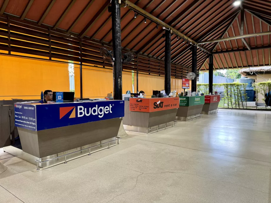 Alquiler de coches en el aeropuerto USM de Samui