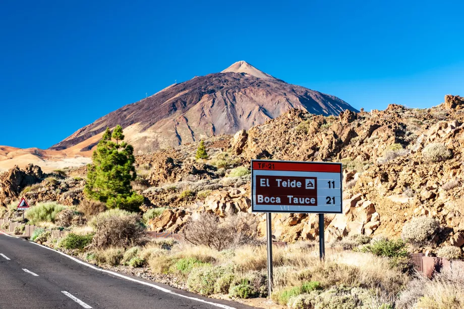 Etiqueta al Teide