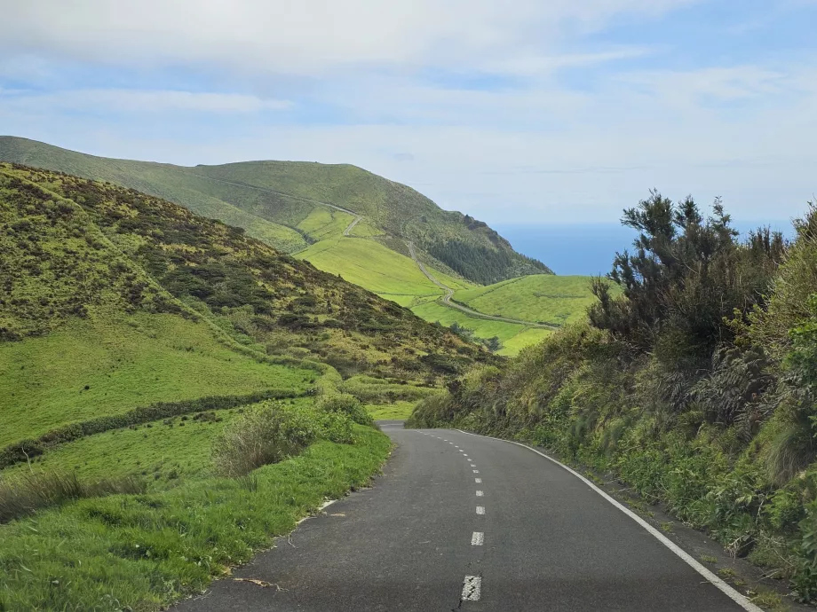 Las sinuosas carreteras de Flores