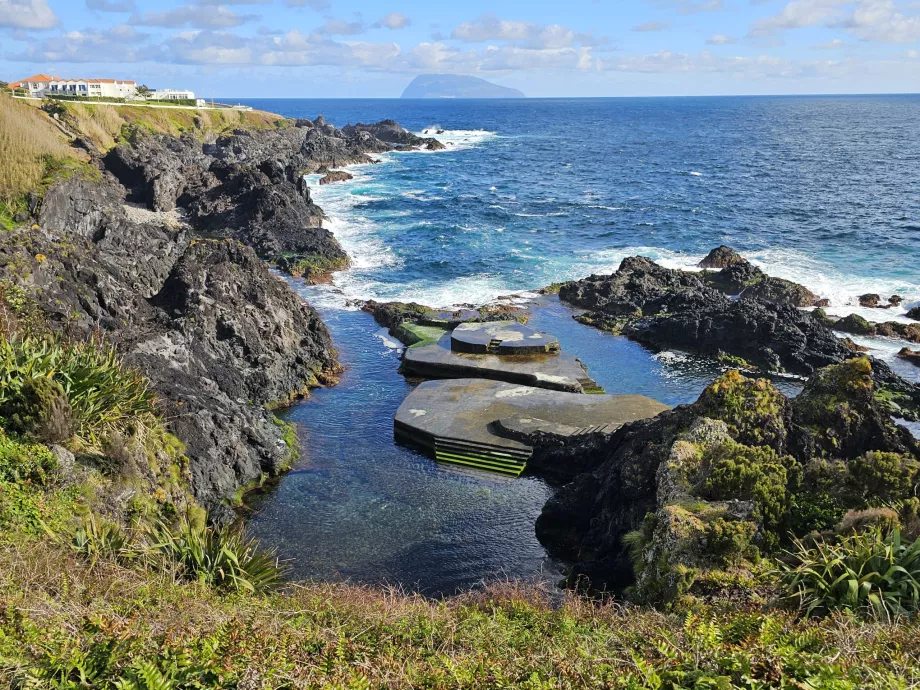 Piscinas naturales en Santa Cruz