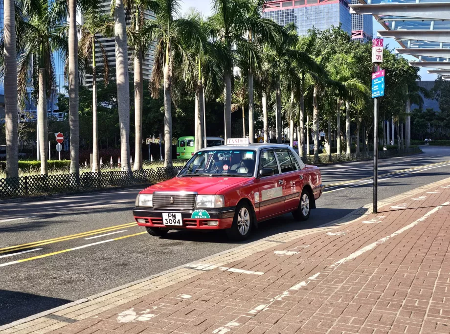 Parada de taxis urbanos