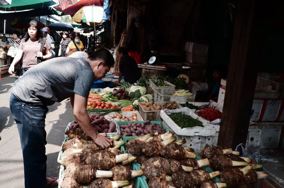 Mercado en Yakarta