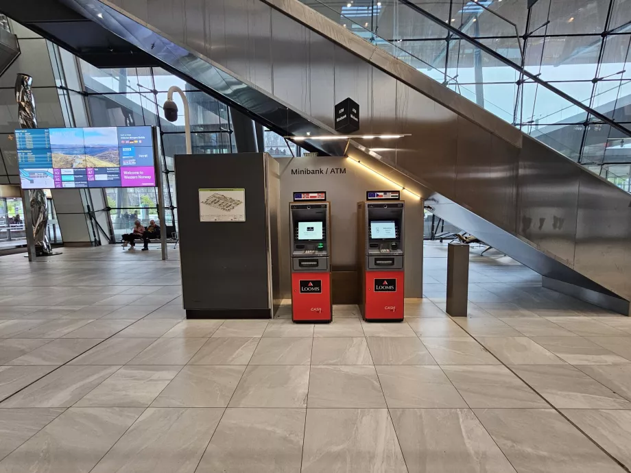 Cajeros automáticos del aeropuerto de Bergen