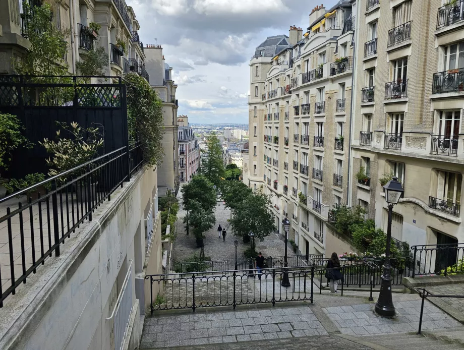 Escaleras de Montmartre