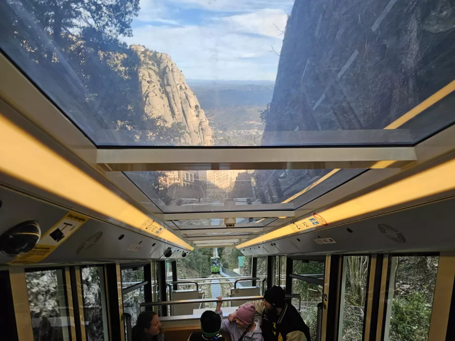 Vista desde el teleférico de Sant Joan