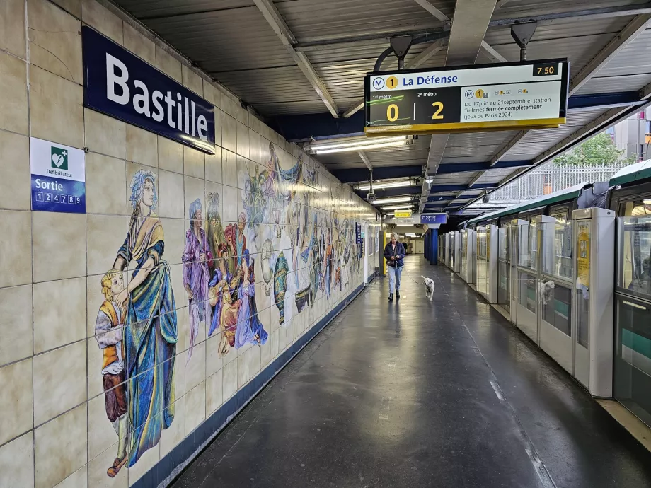 Estación de metro Bastille