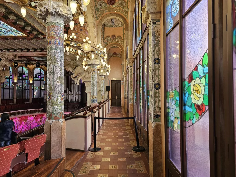 Palau de la Música Catalana, interior