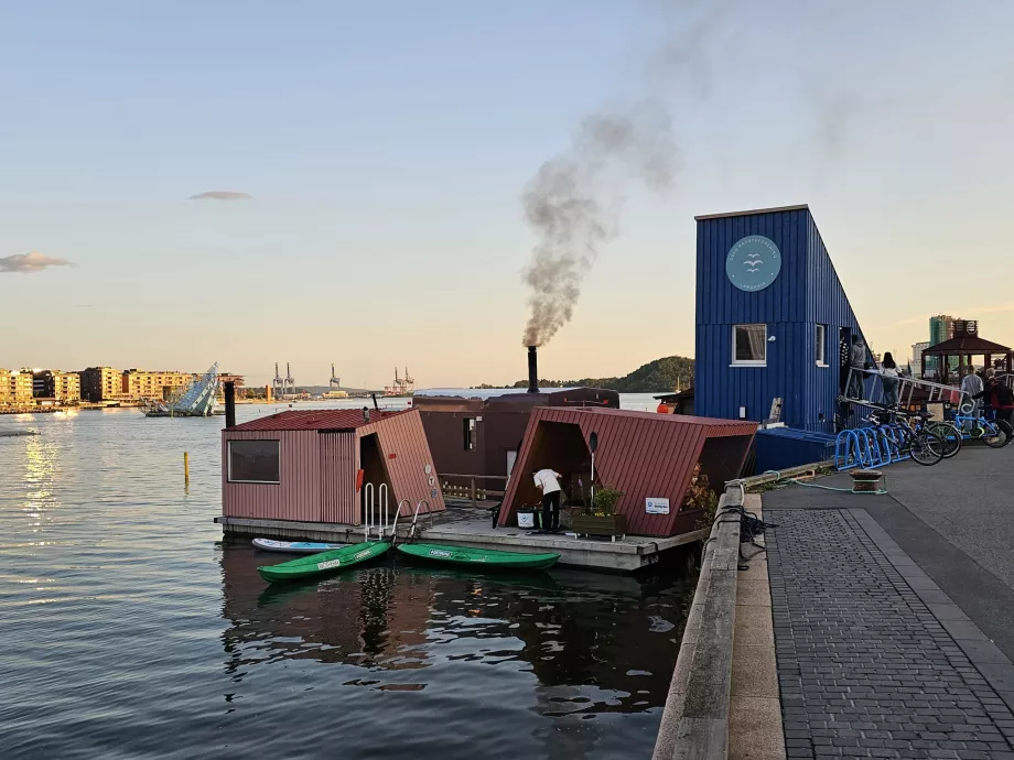 Saunas en el centro de Oslo