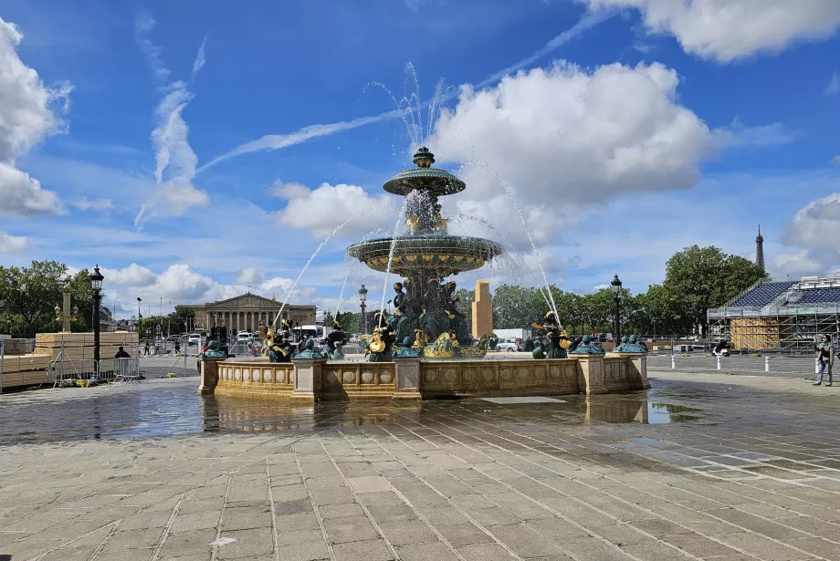 Fuente de la plaza de la Concordia