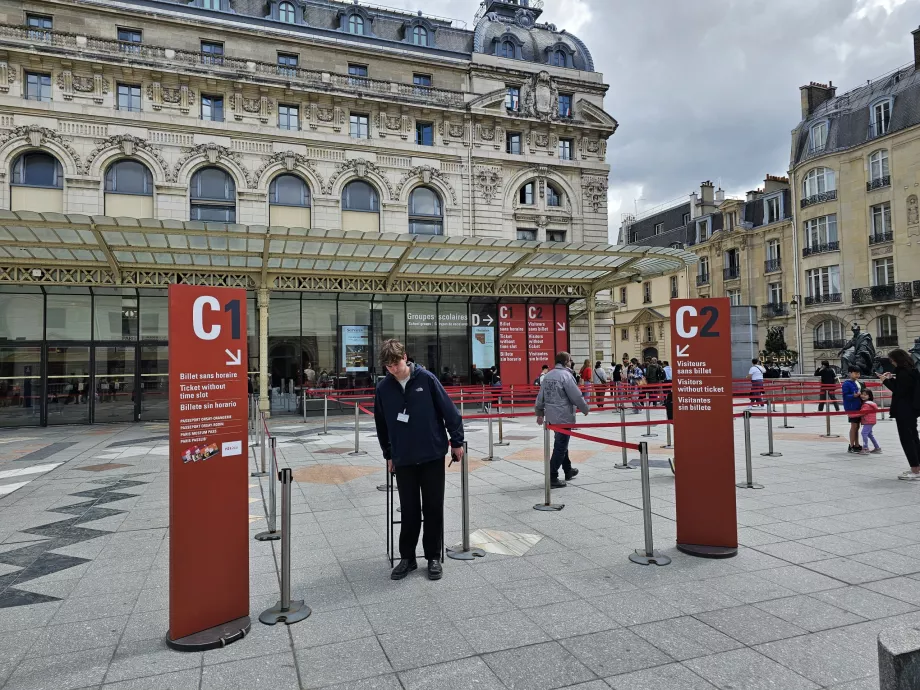 Entrada al Museo de Orsay