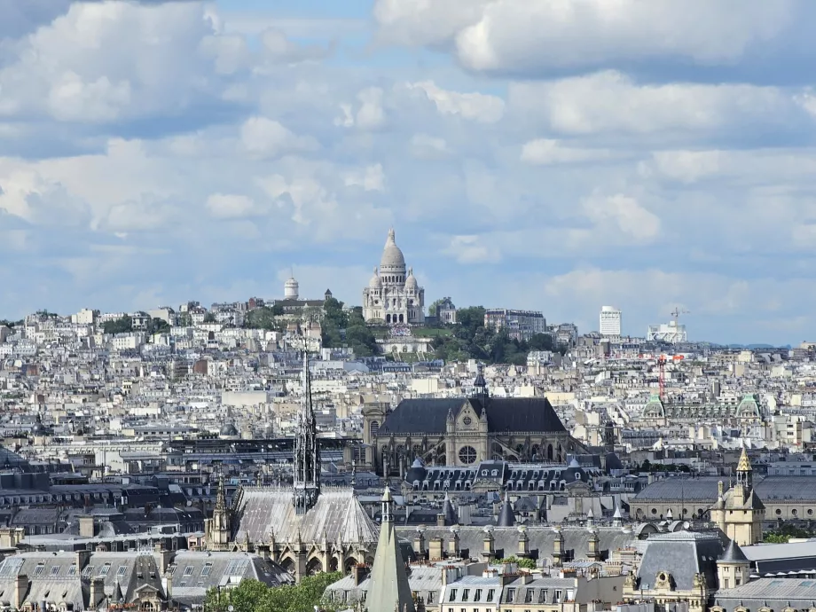 Vista de Montmartre desde el Panteón