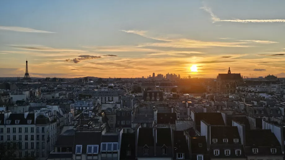 Vista desde el Centro Pompidou