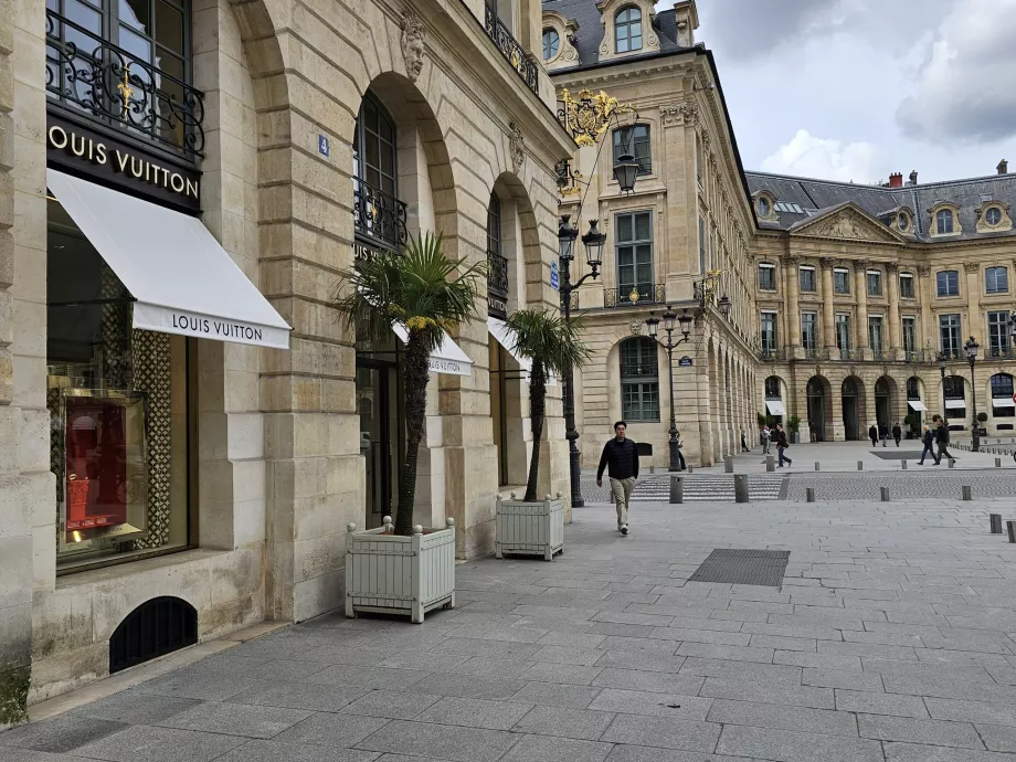 Tiendas de lujo de la Place-Vendôme