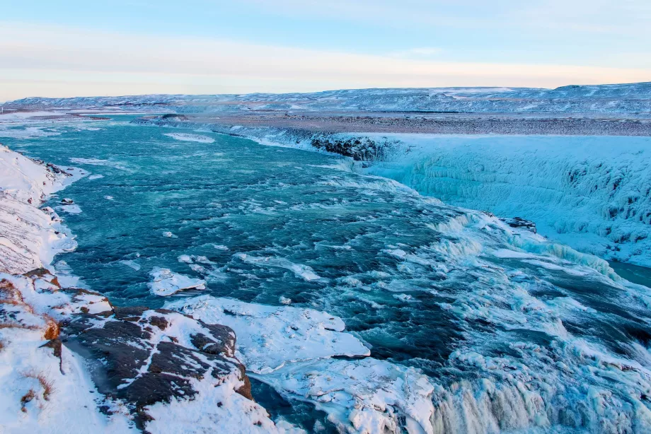 Gullfoss en invierno