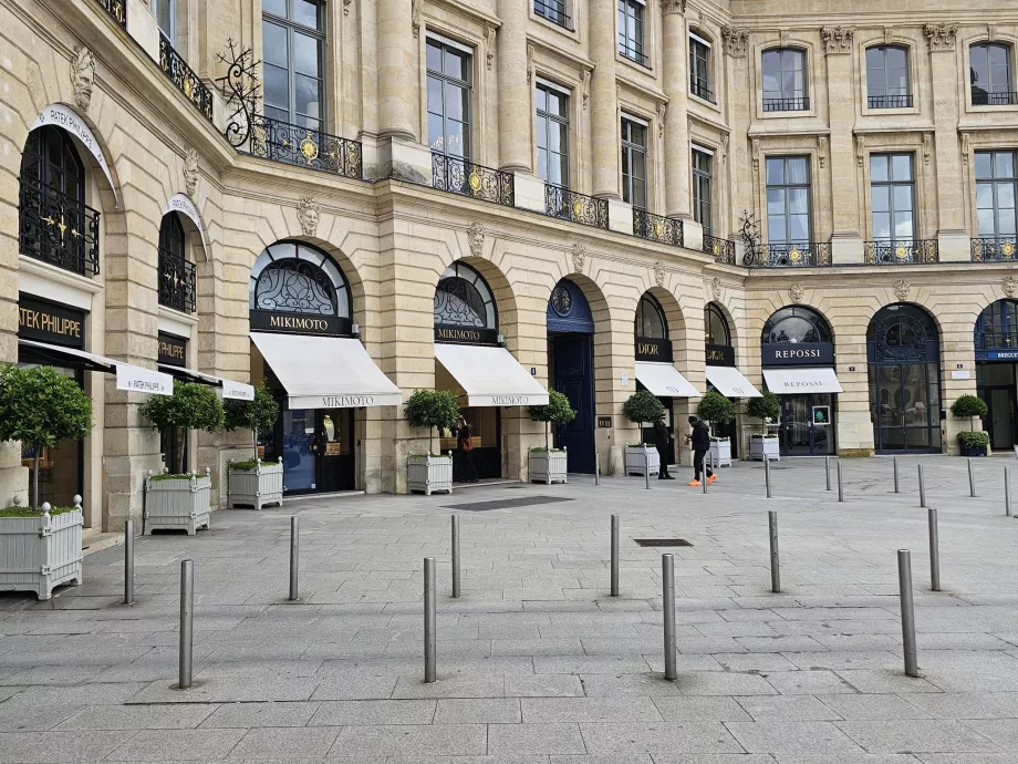 Tiendas de lujo de la Place-Vendôme