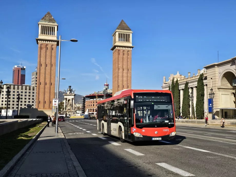 Autobús en Barcelona