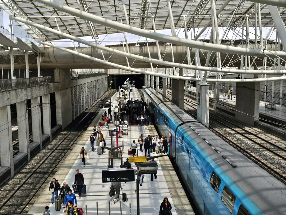 Estación de TGV del aeropuerto CDG