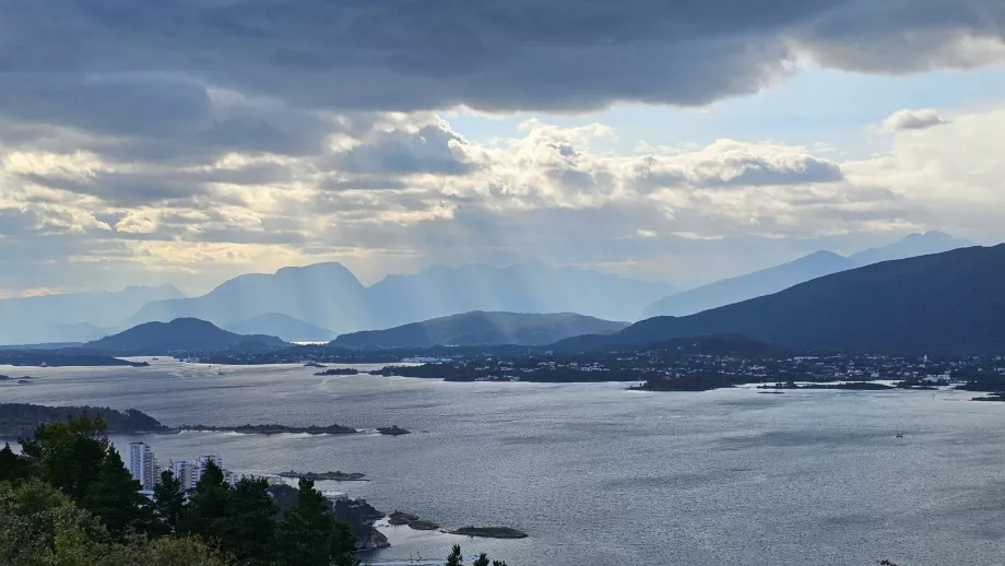 Vista desde Askla Hill