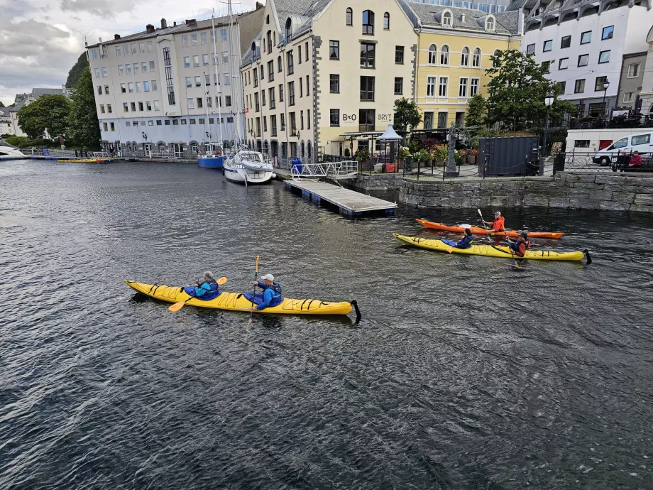 Kayak en Alesund