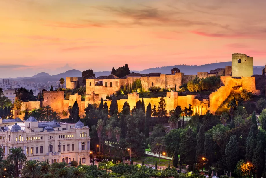 Alcazaba nocturna