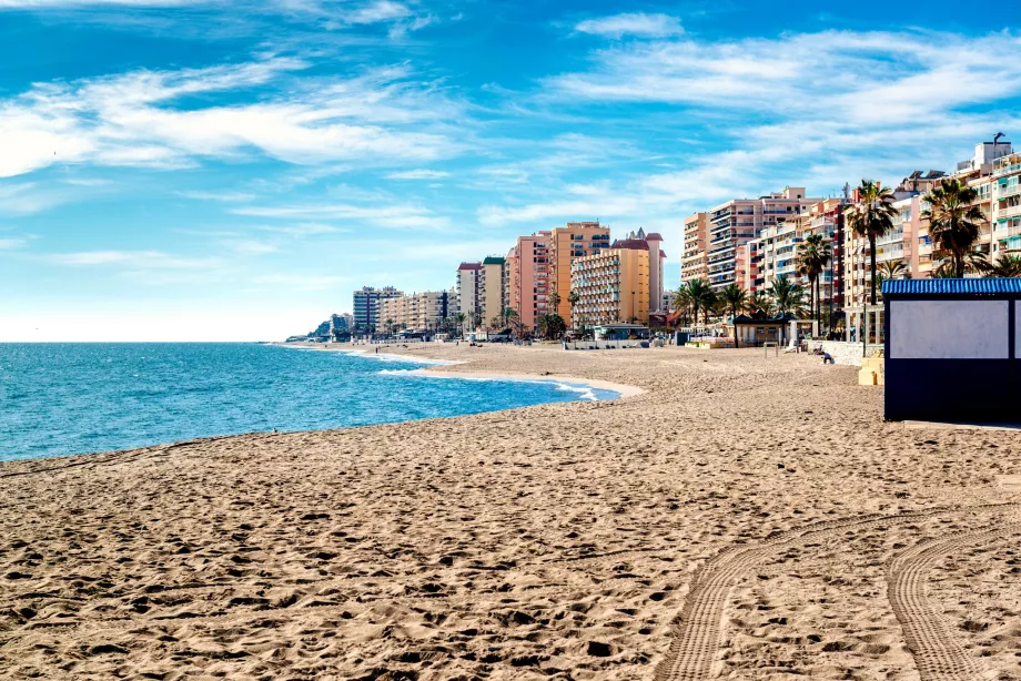 Playa principal de Fuengirola