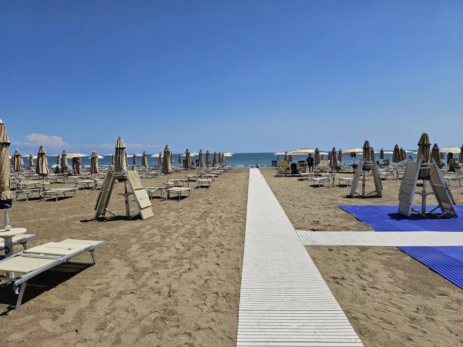 Playa de pago en Lido di Venezia