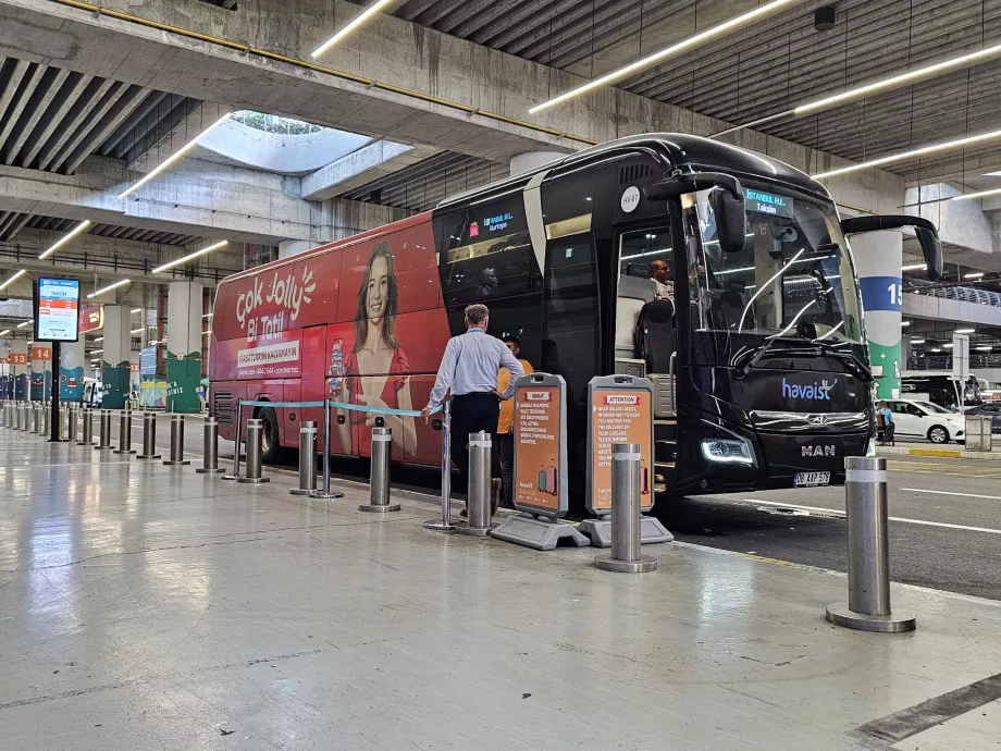 Autobús Havaist Aeropuerto-Taksim