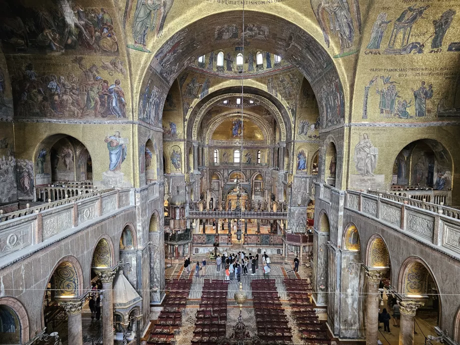 Vista de la basílica desde la galería