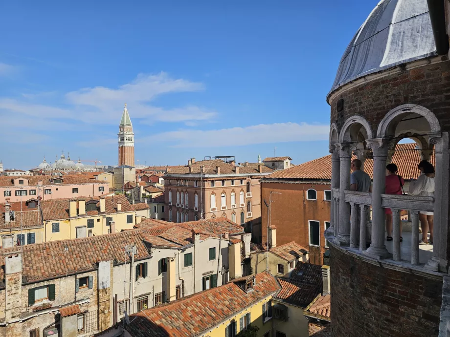 Vista desde el Palacio Contraini del Bovolo