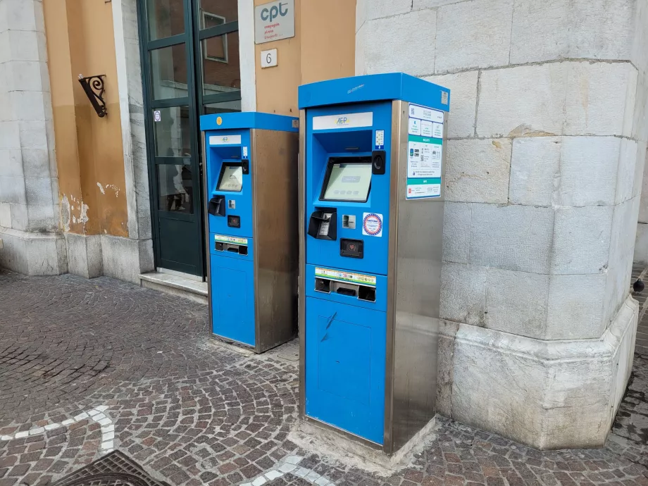 Billetes de autobús de transporte público