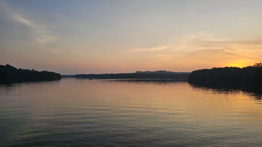 Crucero por el río Brunéi