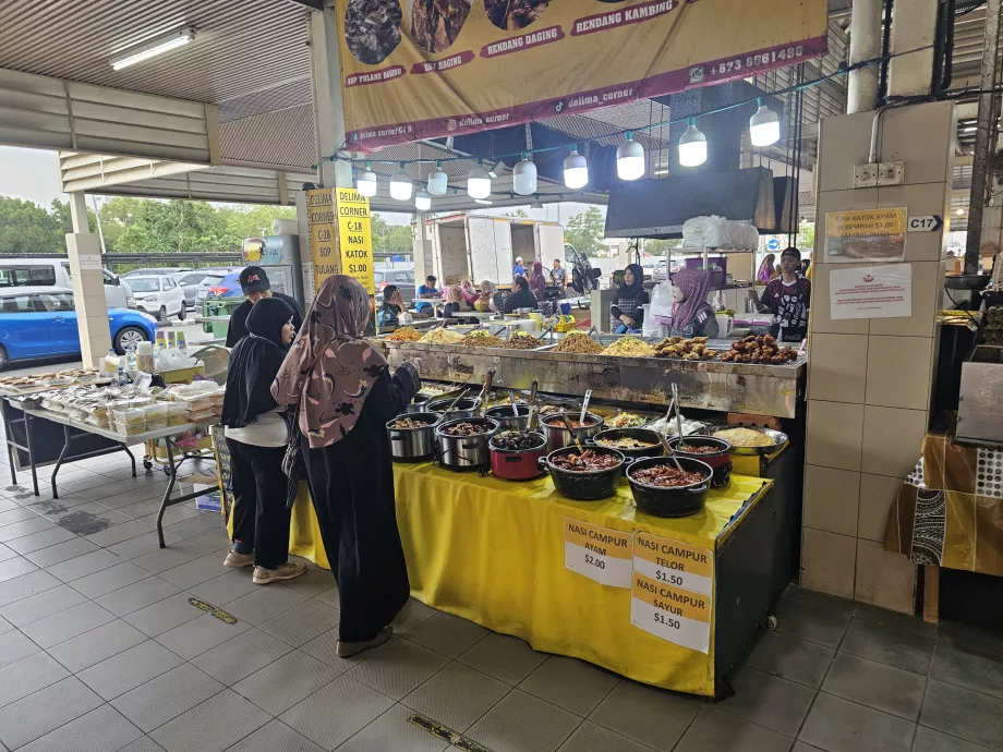 Mercado nocturno de Gadong